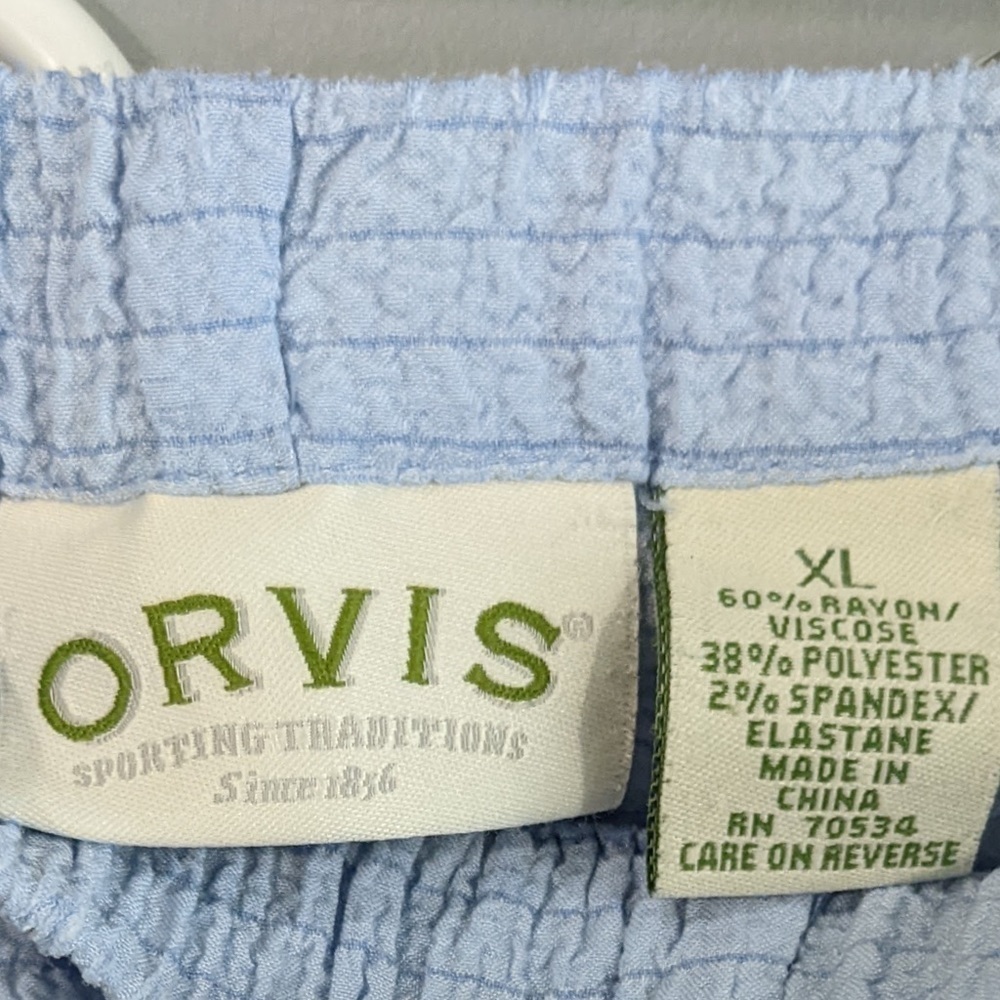 ORVIS Light Blue Track Suit Size XL - Picture 10 of 12